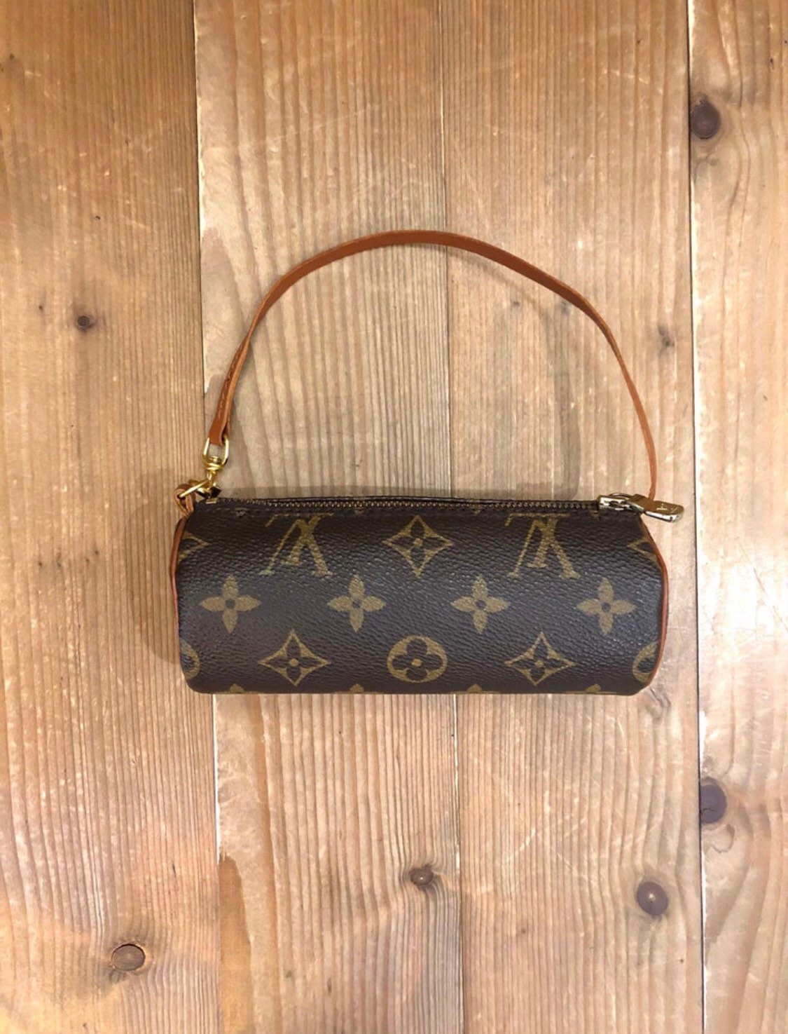 Authentic Vintage LOUIS VUITTON Monogram Mini Papillon Pouch 