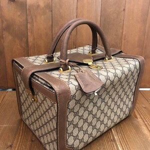 Gucci Brown/Beige GG Supreme Canvas and Leather Mini Trunk Bag Gucci | The  Luxury Closet