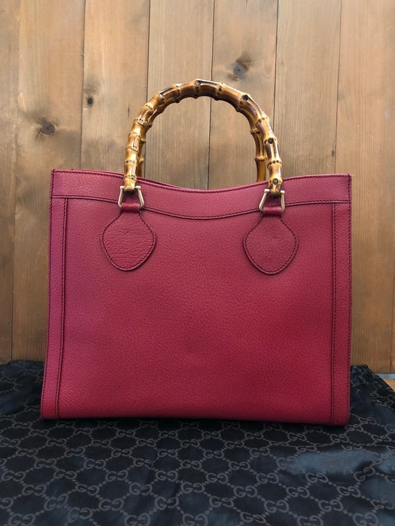 Gucci Vintage Diana Bamboo Hand Bag