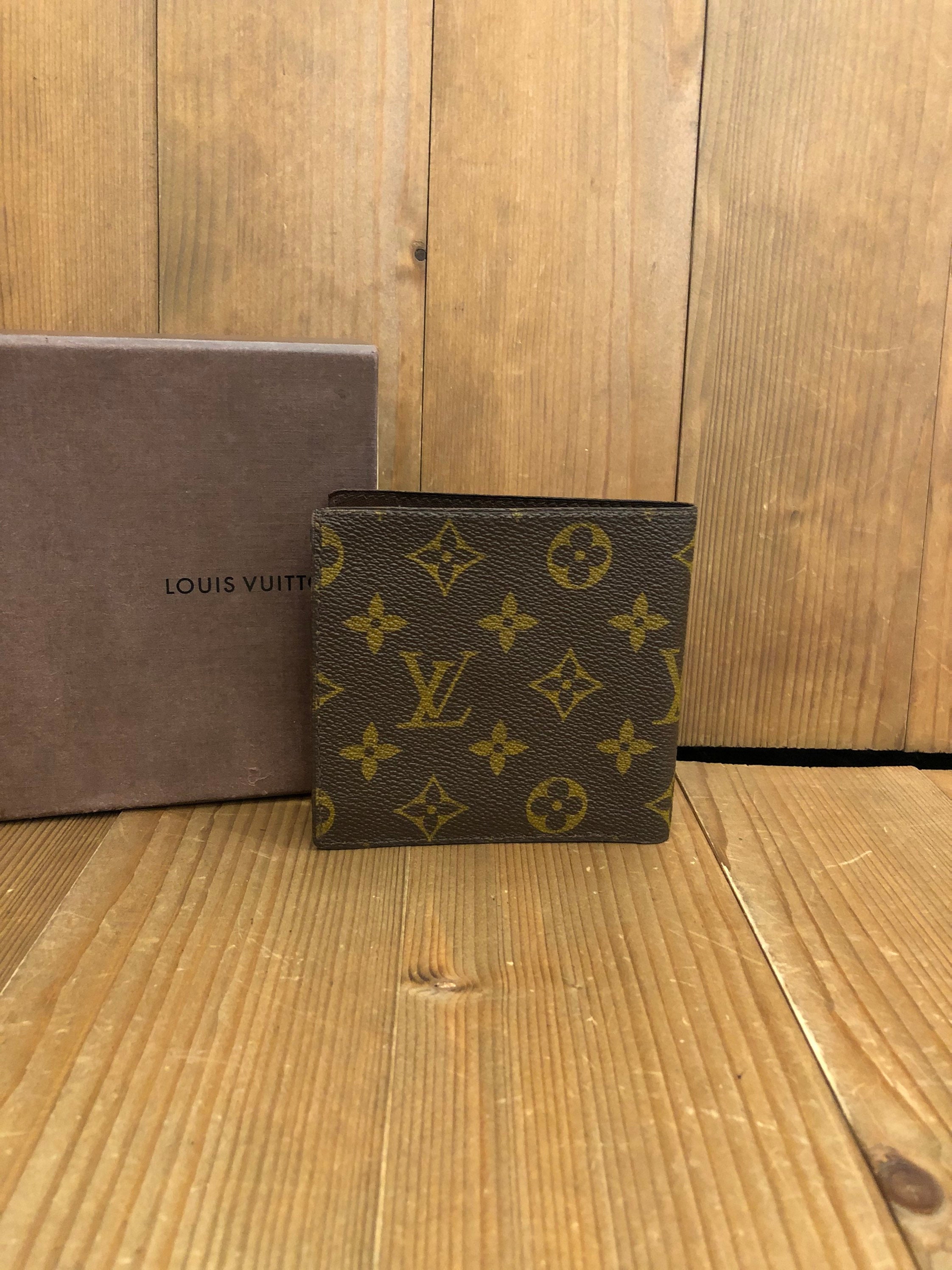 Authentische LOUIS VUITTON Monogramm Bilfold Brieftasche mit Etsy