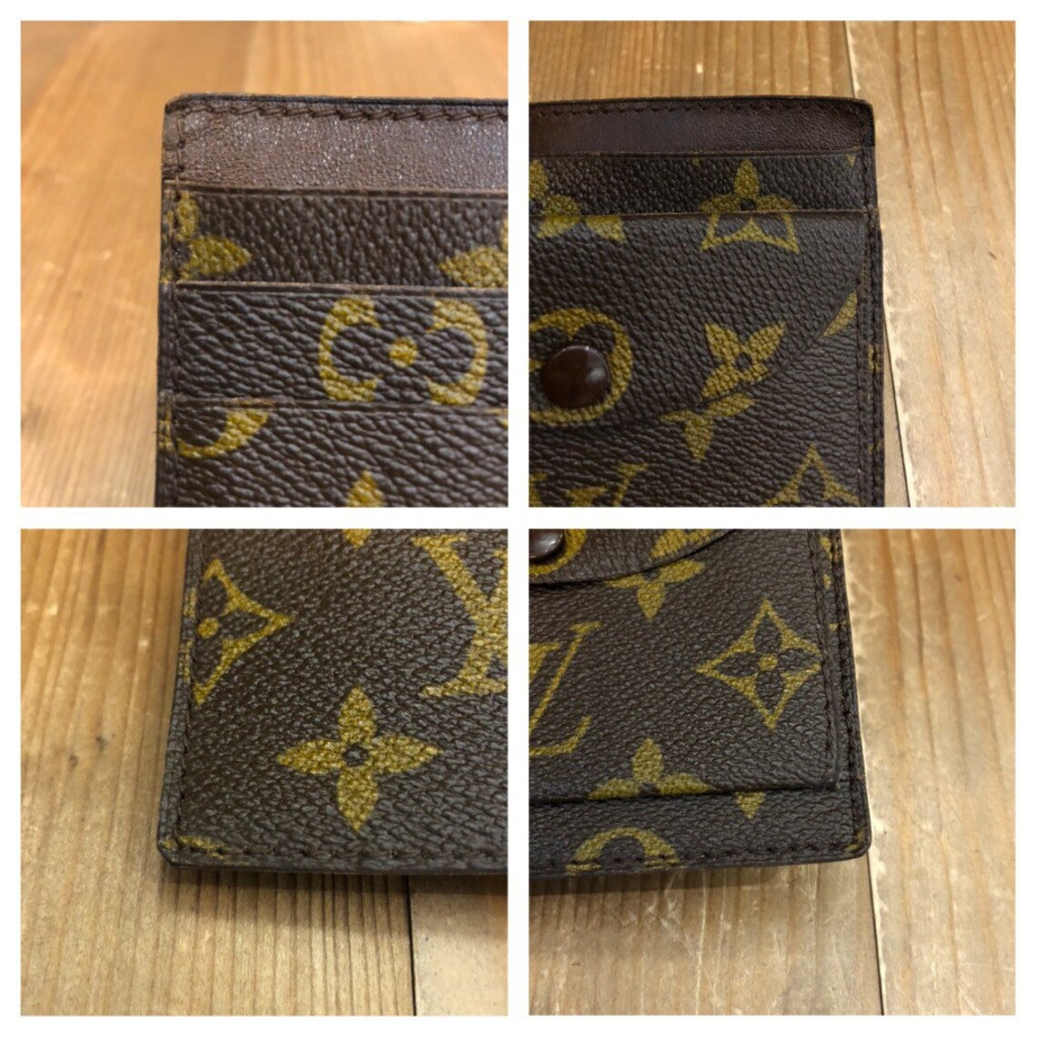 Authentische LOUIS VUITTON Monogramm Bilfold Brieftasche mit Etsy