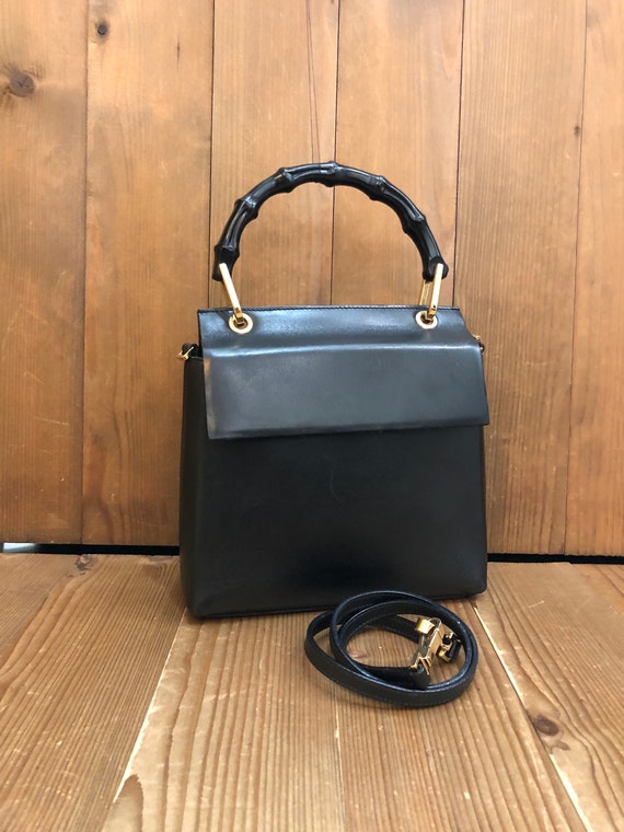 Vintage Bamboo Top Handle Bag, Gucci (Lot 1055 - Holiday Boutique