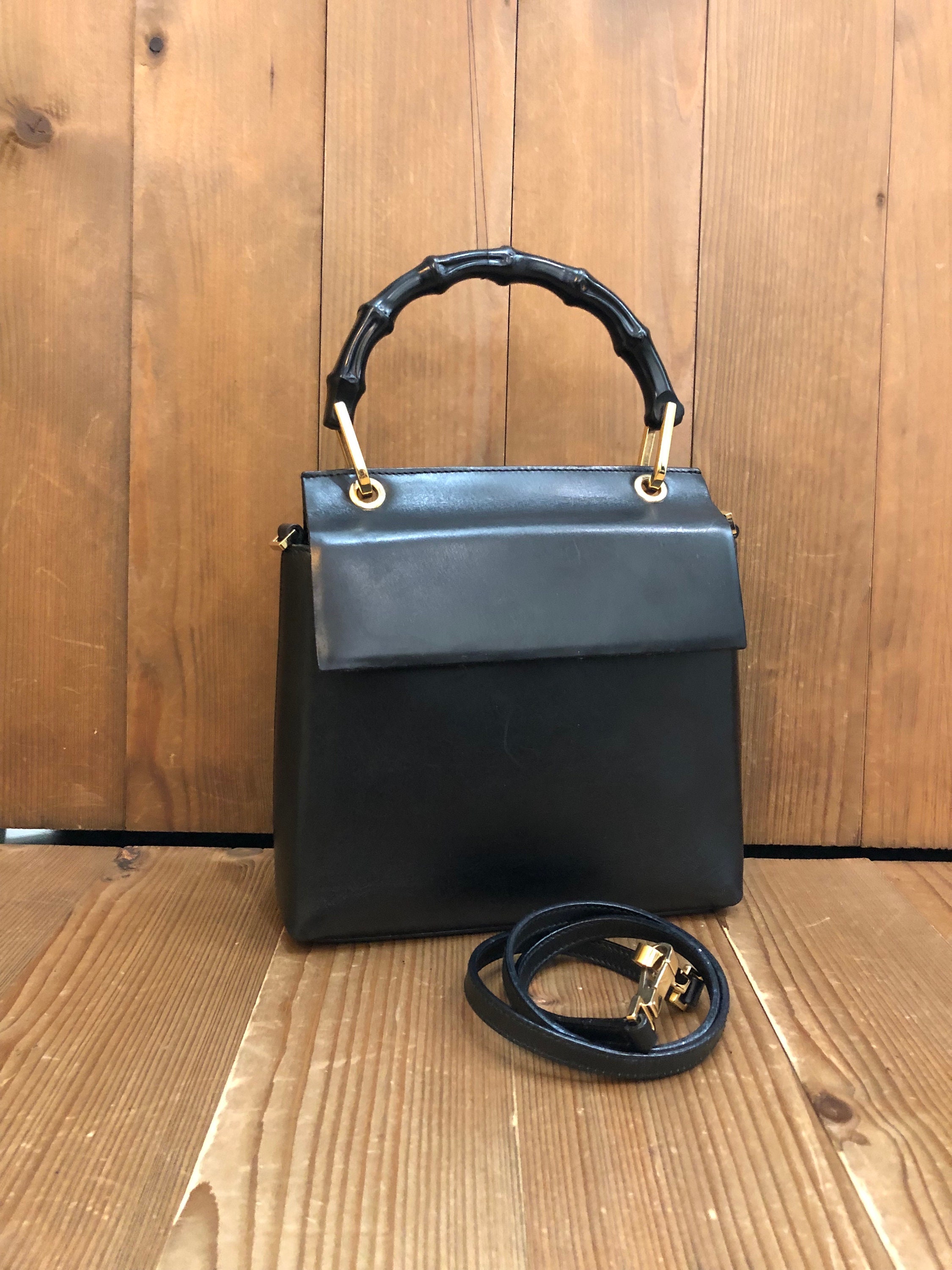 Gucci Bamboo Top Handle Bag, Vintage Mini Diana Flap Crossbody Bag