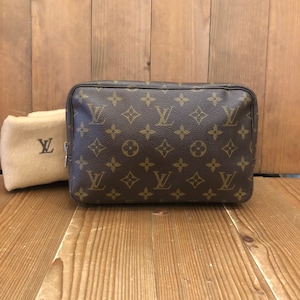 Authentic Vintage LOUIS VUITTON Monogram Trousse 23 Travel 