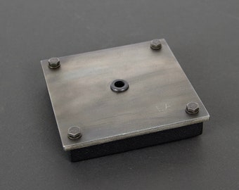 Industrial Steel Adaptable Box Ceiling Rose Canopy Etsy