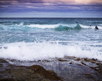 Beautiful, Dramatic Ocean Photo Print