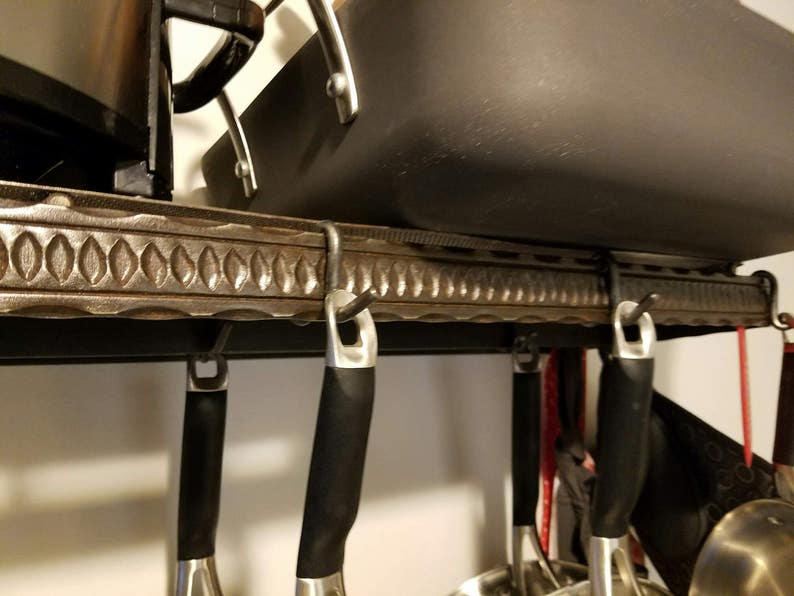 Wall Mounted Pot Rack