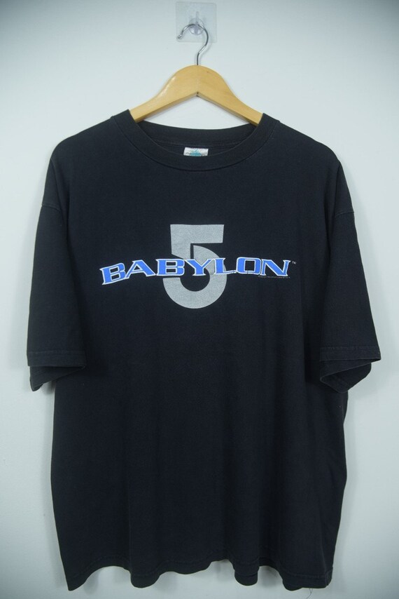 Vintage 90s Babylon 5 TV-Series Promo T-Shirts