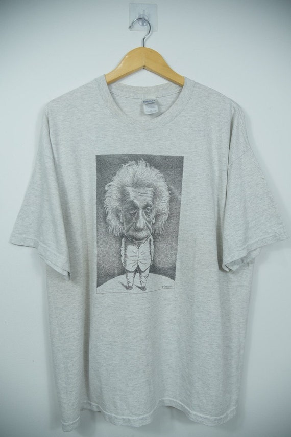 Vintage 90s Albert Einstein Art T-Shirts