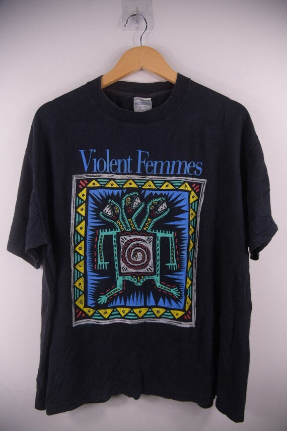 Vintage 90s Violent Femmes 1991 Tour T-Shirts