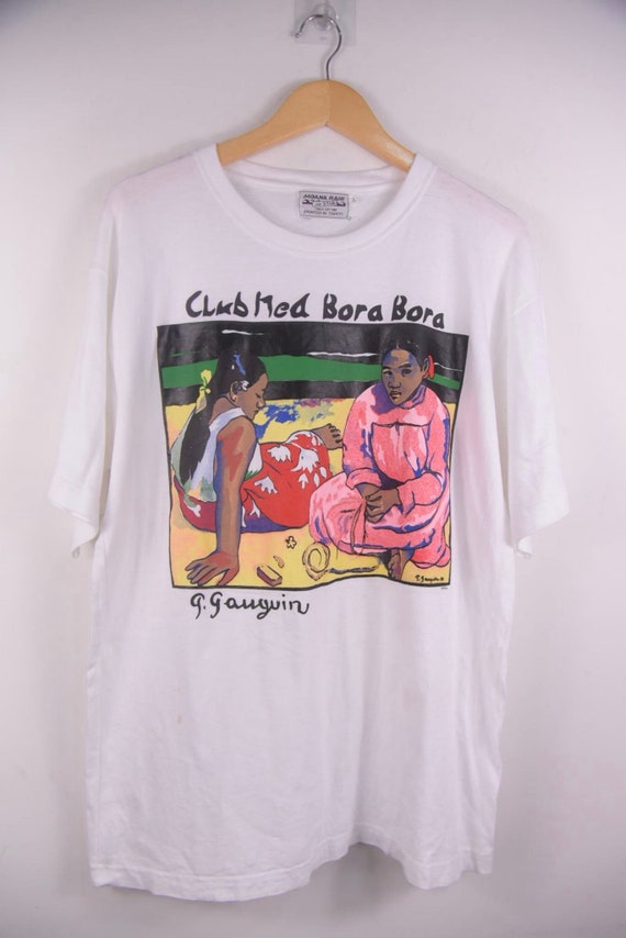 Vintage 90s Paul Gauguin Art T-Shirts