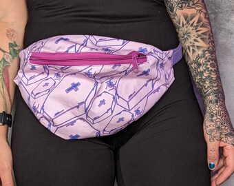 Pastel Coffin Fanny Pack