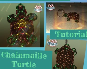 Tutorial - Chainmaille Turtle- Ninja Turtle