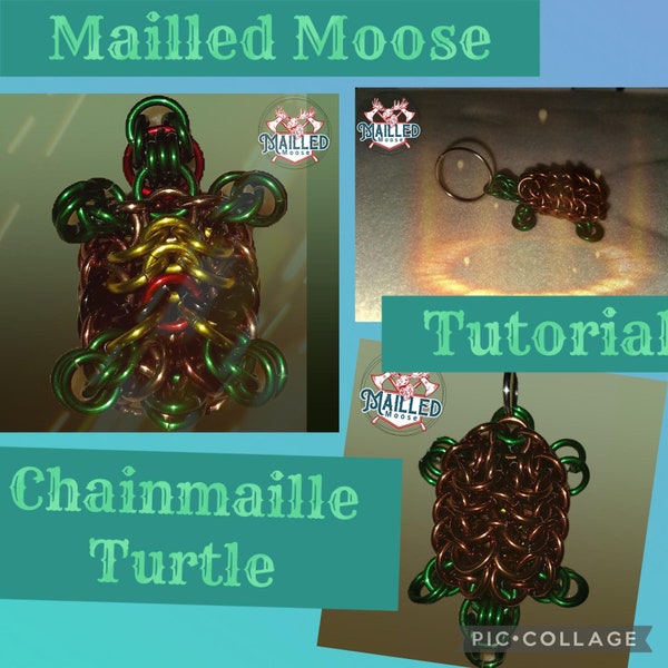 Tutorial - Chainmaille Turtle- Ninja Turtle