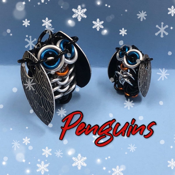 Chainmaille Penguins