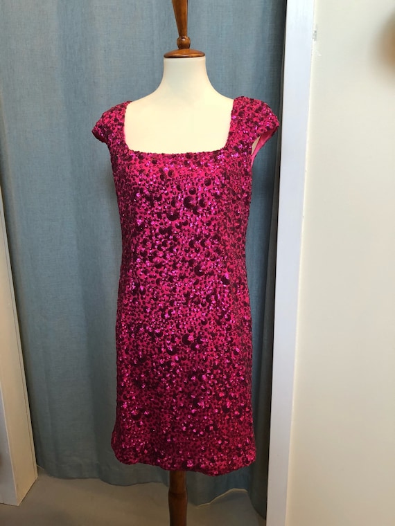 Vintage Peggy Jennings Sequin Dress