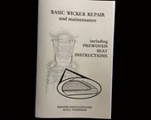 wicker repair prewoven cane how to pamphlet