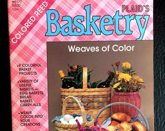 Basketry Weaves of Color Nine Colorful Basket Projects