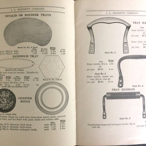 Books and Materials for Basket Making J L Hammett 1925-1926 LOOK Newark New Jersey not Boston image 4