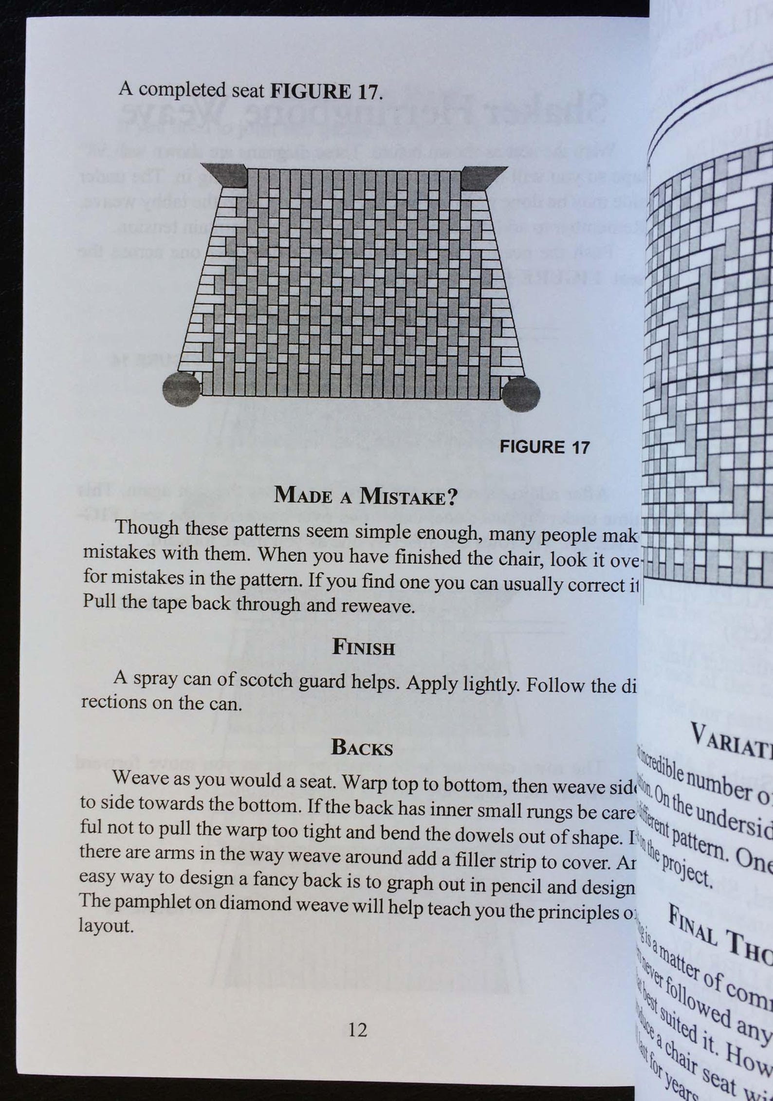 Shaker Tape Seat Weaving Traditional and Tabby Shaker Chair Etsy