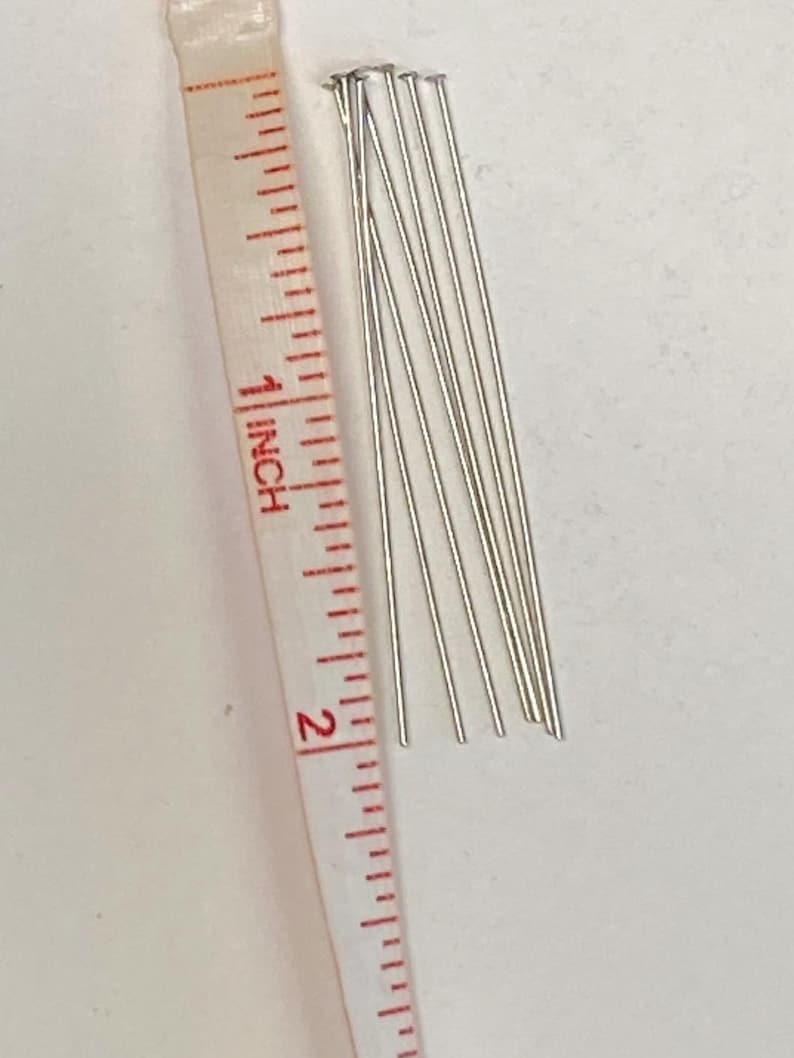 50 Quality 304 Stainless Steel Flat Head Pins 2 Inch 23 Gauge (21073 ...