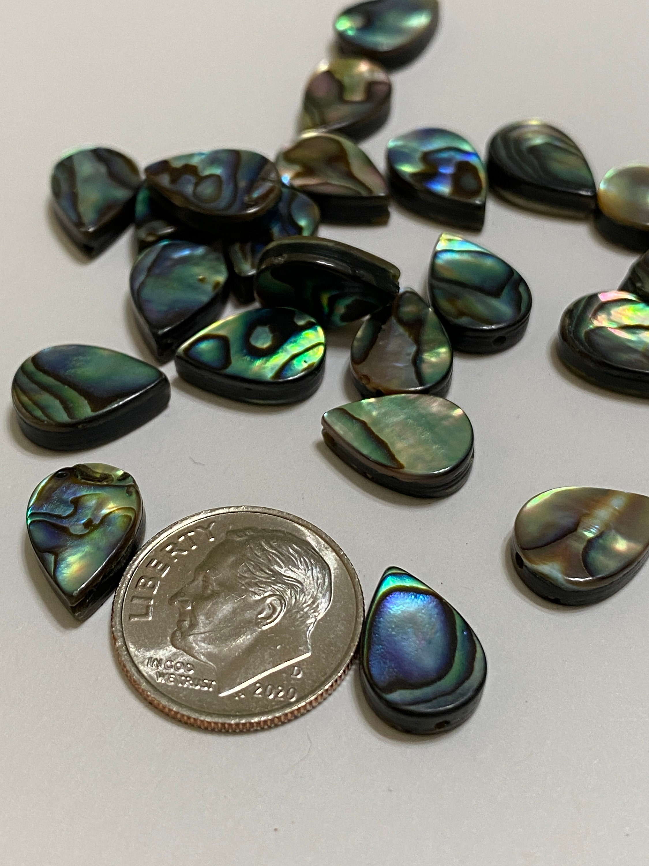 AAA Abalone Paua Shell Colorful Teardrop Beads 8mm X 12mm (20408) - Etsy