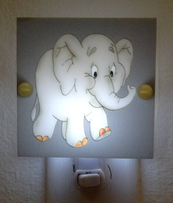 elephant night light baby