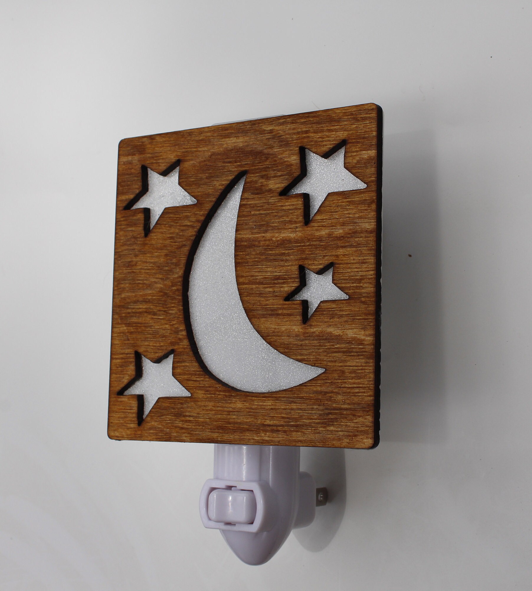 Moon and Stars Night Light Baby Room Night Light Kids Room Etsy