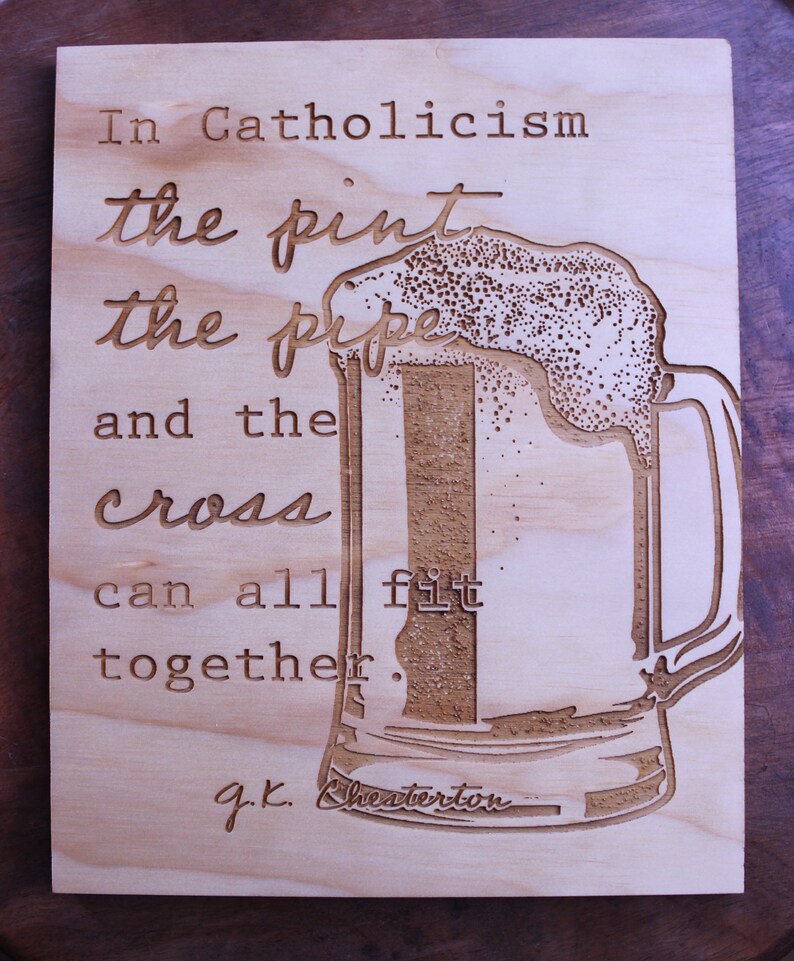 Pint Pipe And Cross