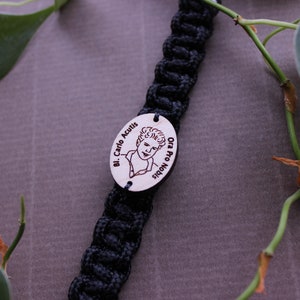 Bl. Carlo Acutis Bracelet (Wooden Medal)