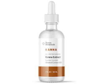 Kanna Extract. 98% Alkaloid Extract from 100g Sceletium Tortuosum. EXTRA STRENGTH!