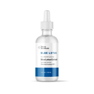 Blue Lotus Extract. 98%+ Alkaloid Extract from Nymphaea Caerulea. EXTRA STRENGTH!