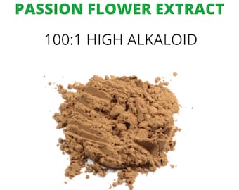 Extrait de passiflore 100:1 - Passiflora incarnata fraîche (20 000 mg)