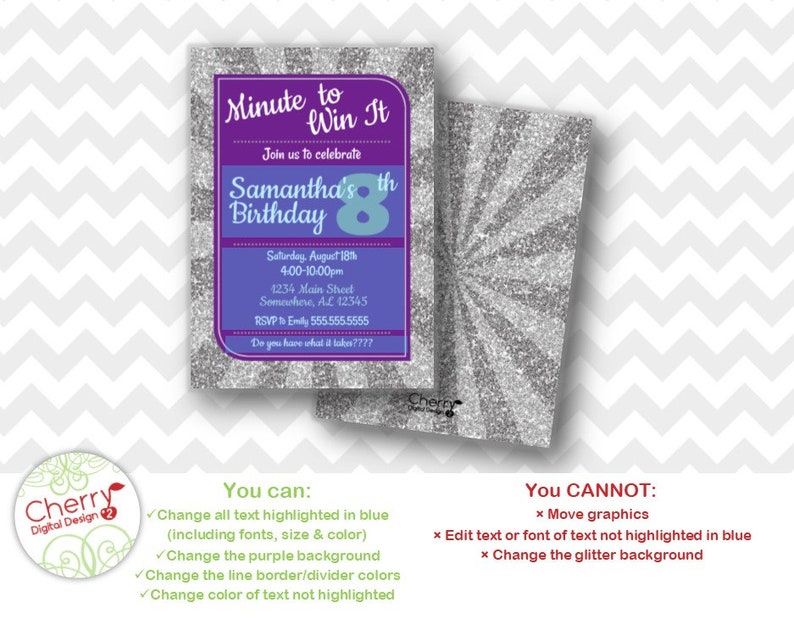 minute-to-win-it-girl-birthday-party-invitation-printable-etsy