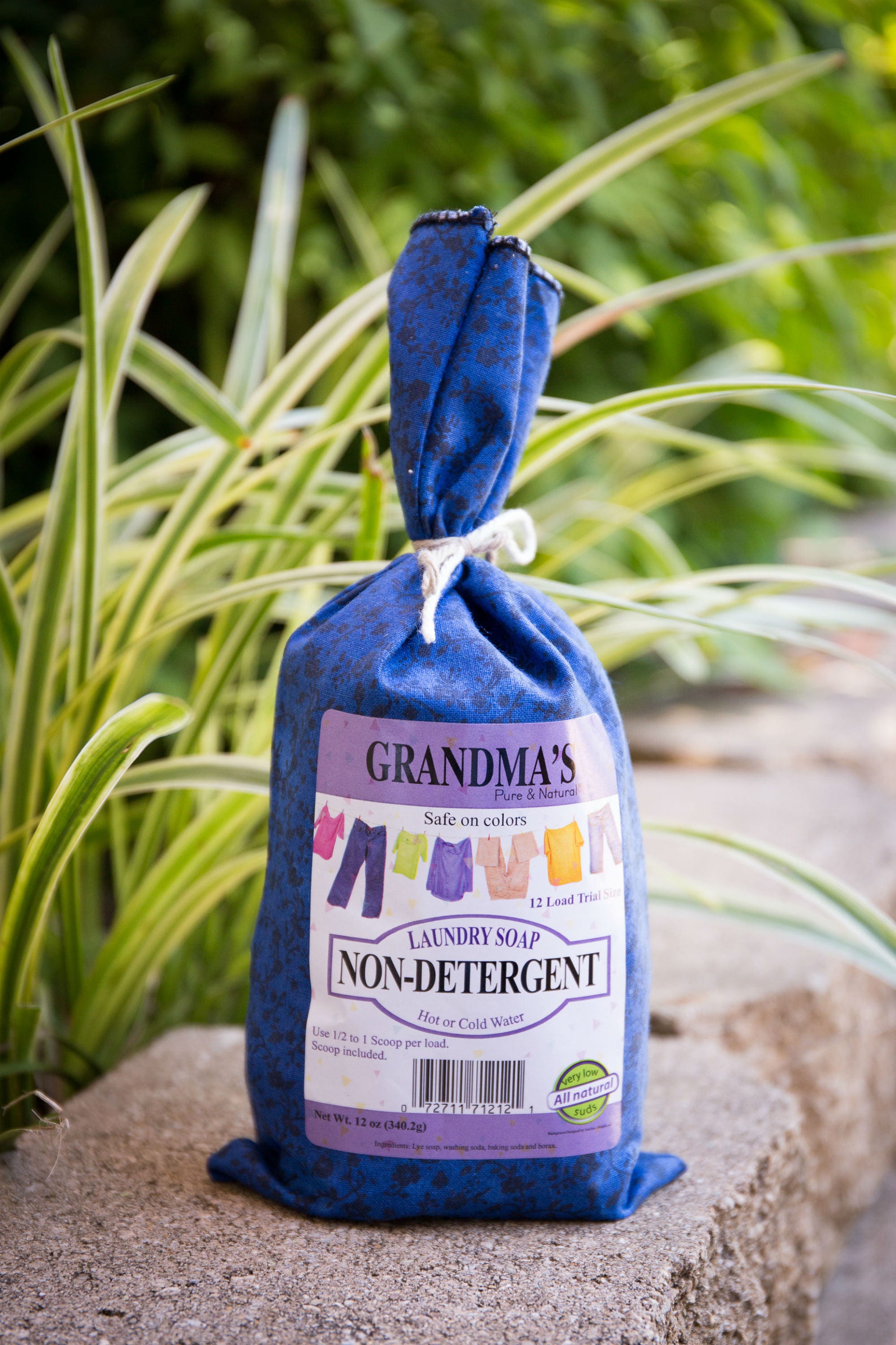 GRANDMA S 12 oz. Non detergent Laundry Soap No Fragrance or Dyes