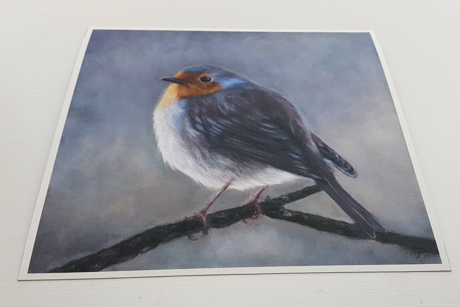 ROBIN REDBREAST PRINT / Robin Oil Painting Print / Bird Wall - Etsy UK
