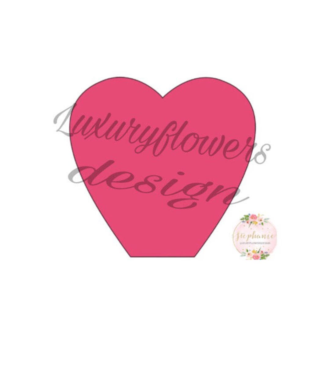 SVG Sweetheart Template Etsy