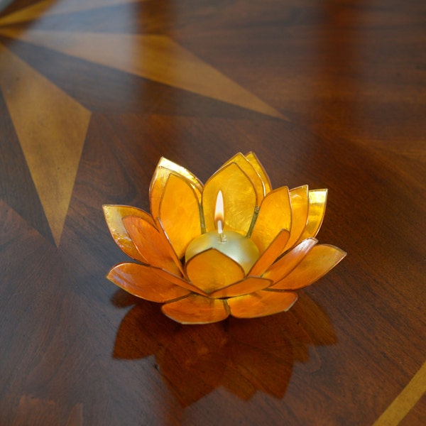 Lotus Candle Holder Etsy