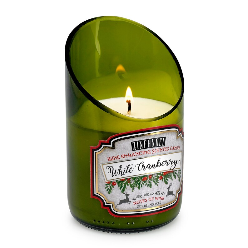 3Piece Wine Bottle Candle Set With Beautiful Scents of Etsy