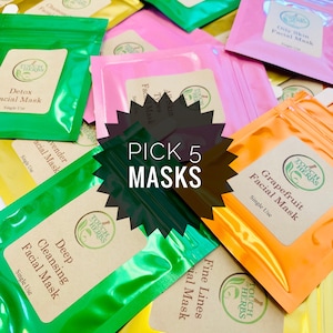 Beauty Bundle Gifts | Facial Mask Bundle | Wholesale Items | Facial Mask Variety | Beauty Skin Care Items | Skin Treatment Masks | Facials