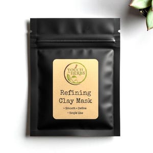 Natural Skincare For Mature Skin | Refining Clay Face Mask | Botanical Powder Mask | Gentle Clay Mud Mask for Mature Skin
