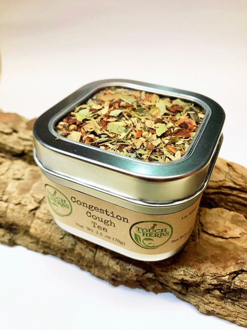 Best Tea for Cough and Congestion Tea Herbal Cough Tea Blend Etsy