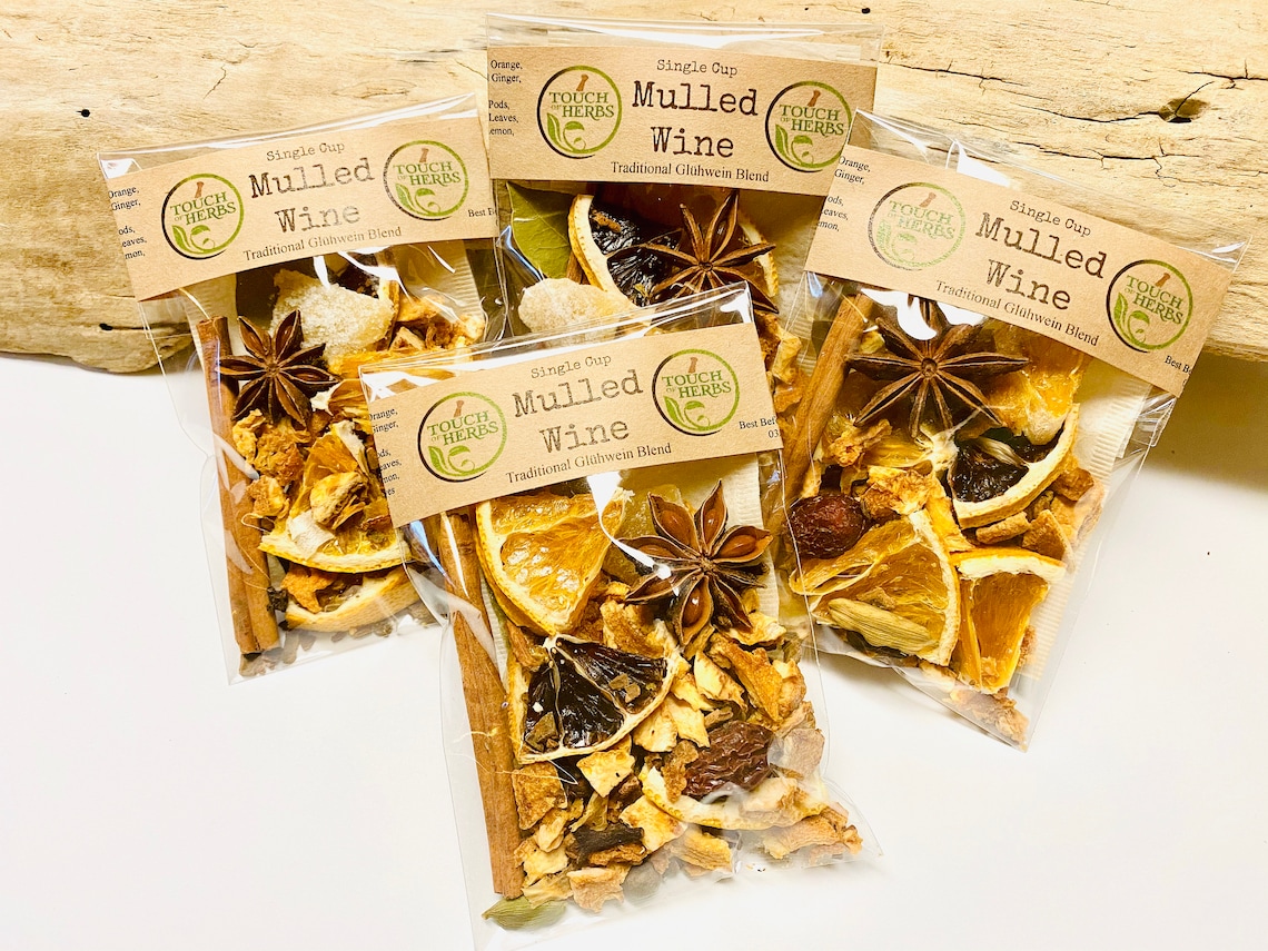 Mulling Spices Mulled Wine Kit Mulled Wine Kit Mulled Etsy