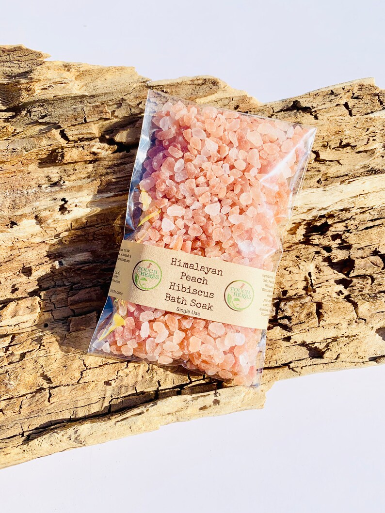Bath Salts in Bags Bath Salt Favors Bath Salt Soak Etsy