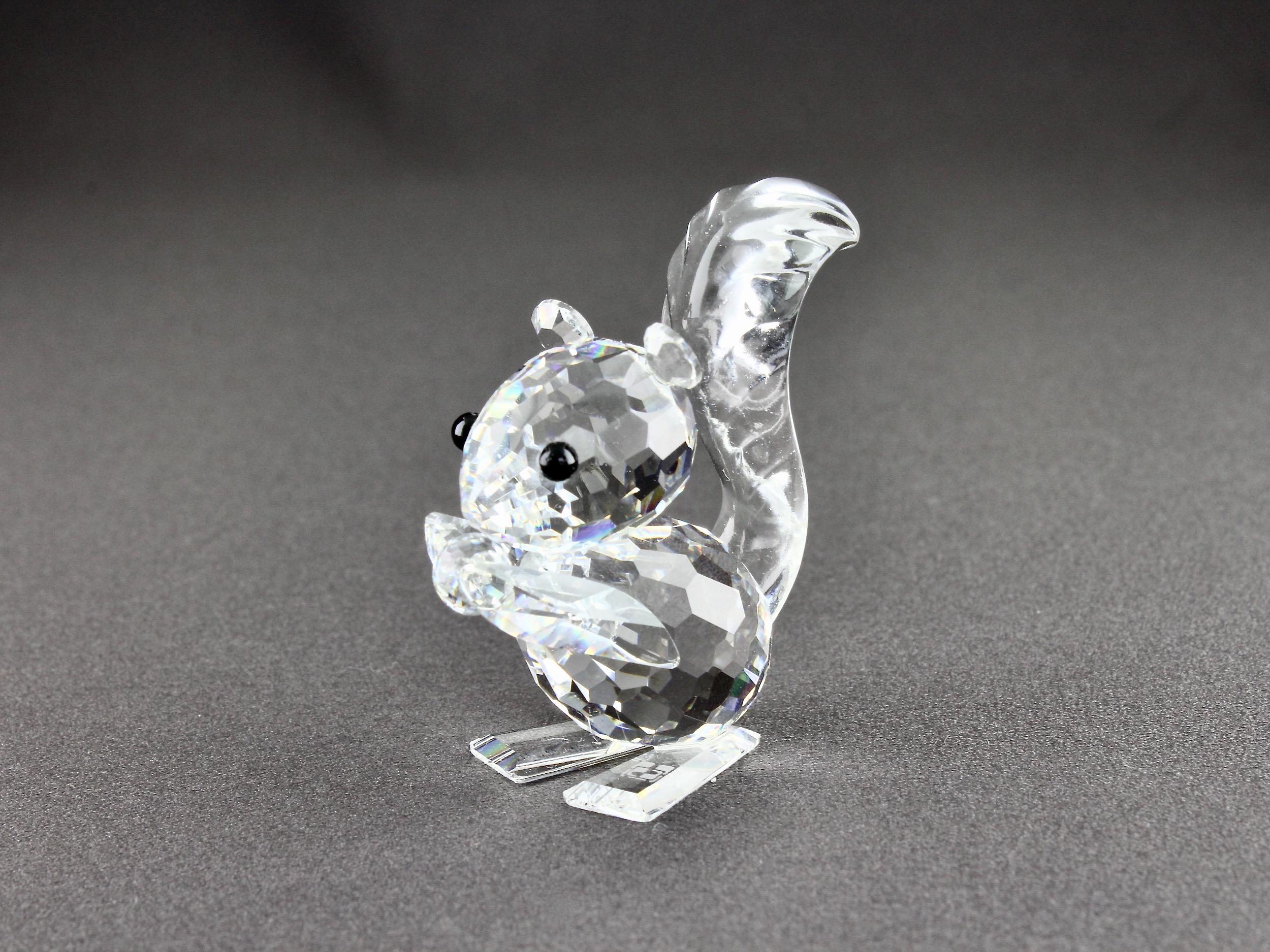 スワロフスキー 置物 ハリネズミ セット フィギュリン aq9499 - 置物