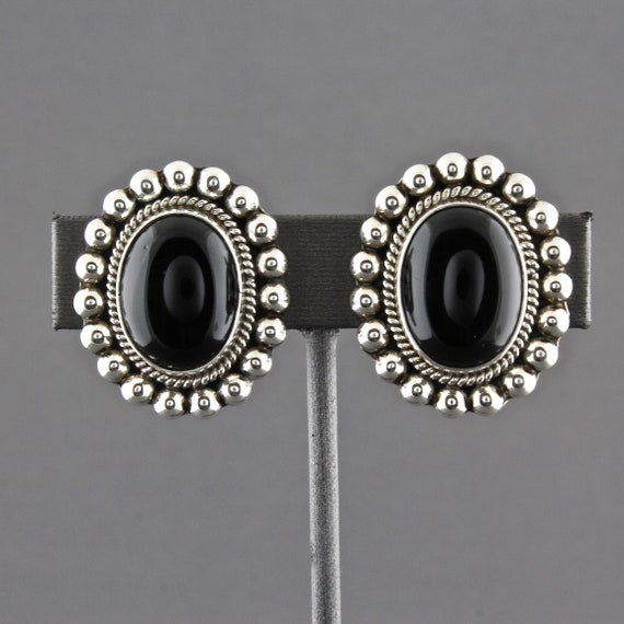 Sterling Silver Reflections Onyx Pig Bead
