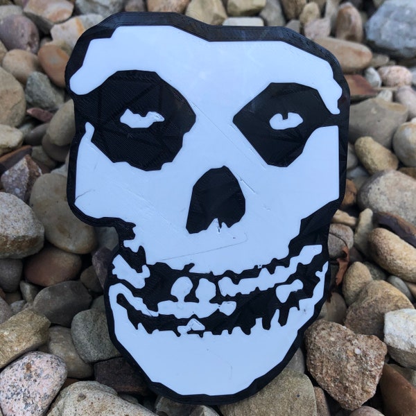 The Misfits Skull Hitch Cover 2" Receiver 3D Printed PETG Durable Weather Resistant Music Band Danzig Michale Graves Trailer