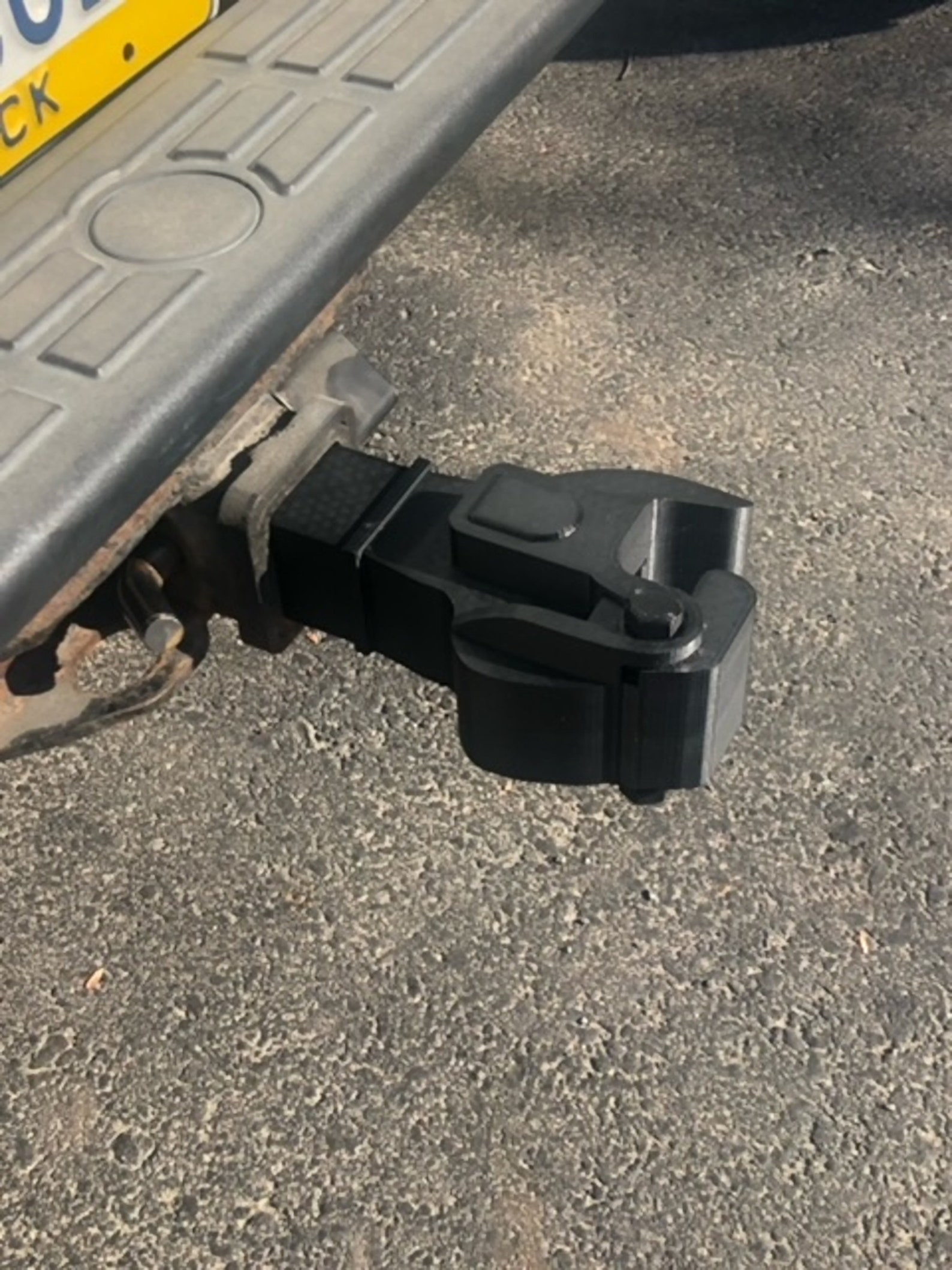 Train Railroad Coupler Knuckle Hitch Cover 2 Receiver 3D Printed PETG