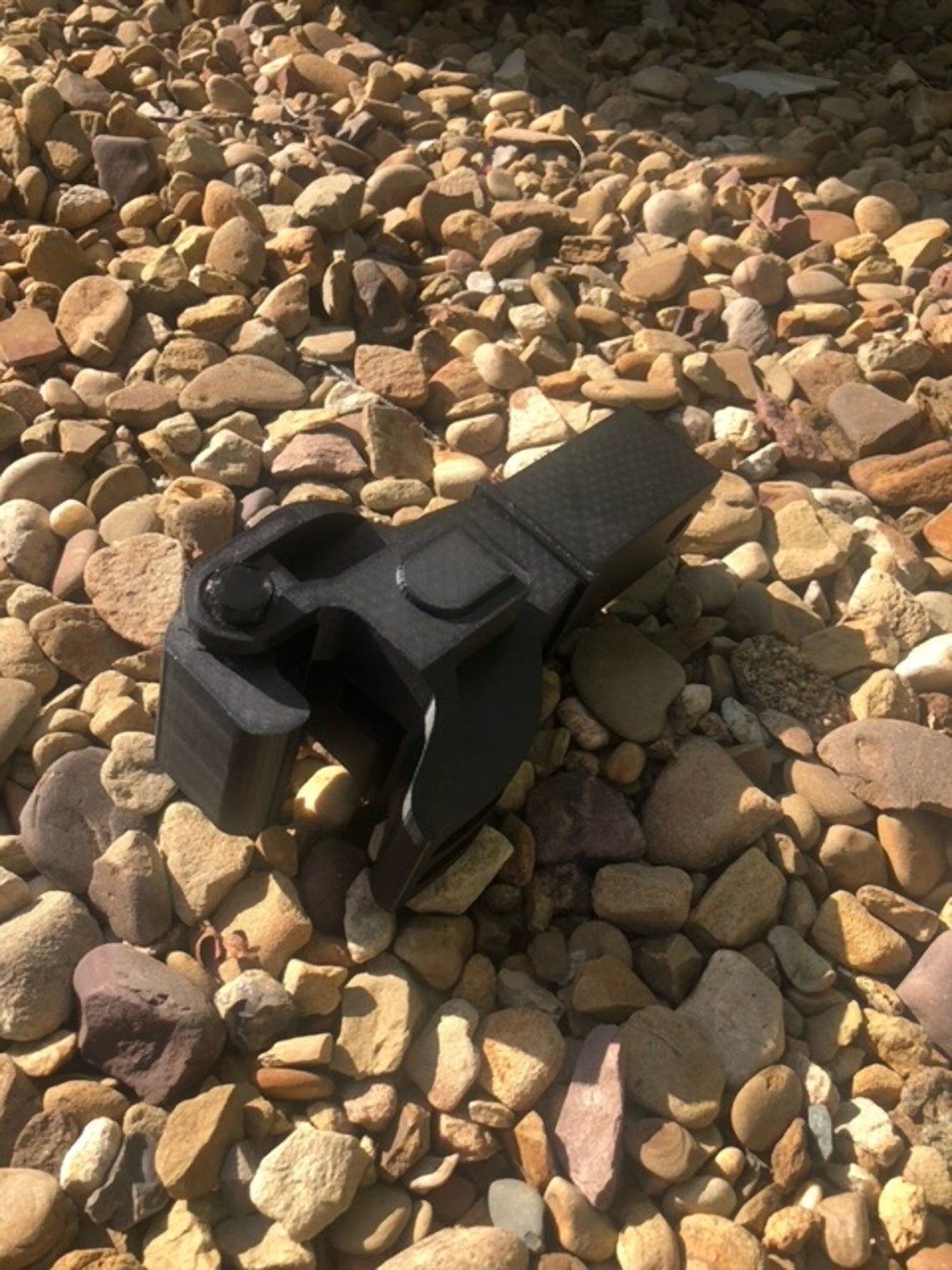 Train Railroad Coupler Knuckle Hitch Cover 2 Receiver 3D Printed PETG