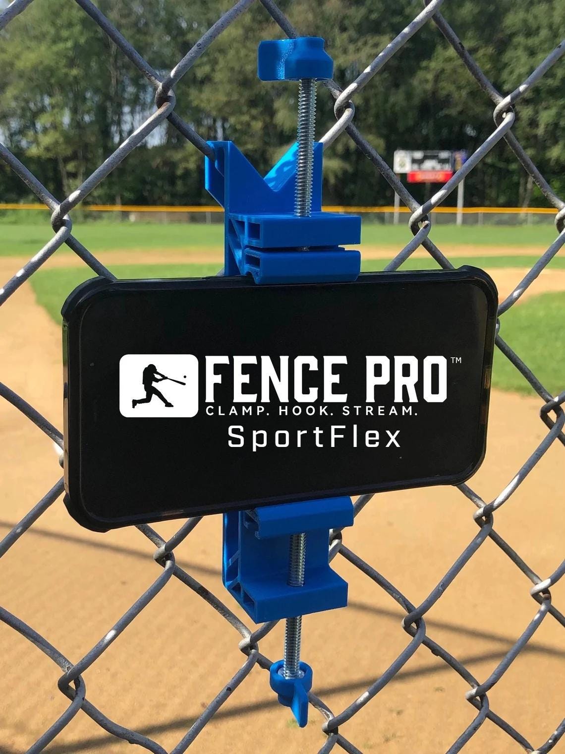NEW! Fence Pro™ Sportflex – Chain-link Fence Phone Mount, Flexible TPU,  Shock-absorbing Clamp for Sports Recording - Etsy Canada